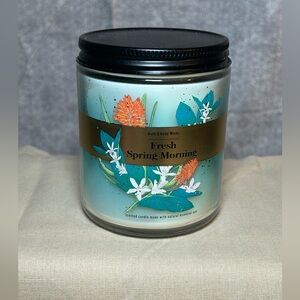 Bath & Body Works Fresh Spring Morning Single Wick Candle 7 Oz.